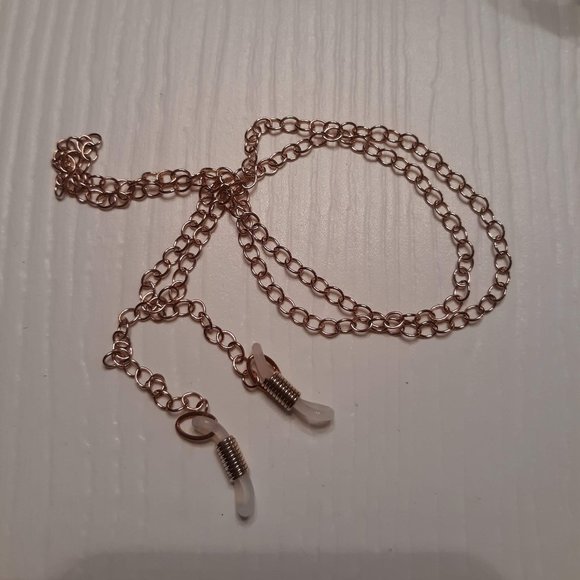 Rose Gold Eyeglass Chain - Picture 3 of 3